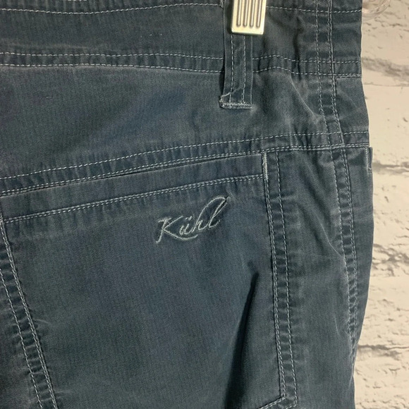 Kuhl Women’s Cropped Capri Pants  Stretch Kuhldry Hiking Gorpcore Size 8 - Picture 14 of 16